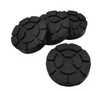 Jack de suelo, Jack de goma - Almohadillas de goma para soporte de jack | Almohadilla de goma para jack de suelo, adaptador de jack de 4 piezas, protector de riel de marco lateral con firme