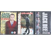 JACK DEE stand-up comedy dvd COLLECTION 1. Live at the Apollo 2. Live Again 3. So What? Live
