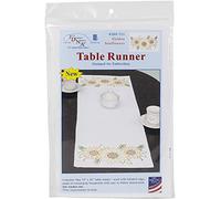 Jack Dempsey Camino de Mesa Estampado/Bufanda de 38,1 x 106,7 cm, Girasoles Dorados