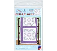 Jack Dempsey Needle Art 732694 - Flores de lavanda, color blanco