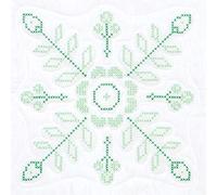 Jack Dempsey Needle Art Bloques DE Colcha 18X18 W XX Floral