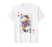Jack Diamonds Cartas de Poker Naipes Blackjack Camiseta