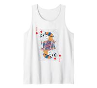 Jack Diamonds - Disfraces Divertidos y fáciles en la Parte d Camiseta sin Mangas