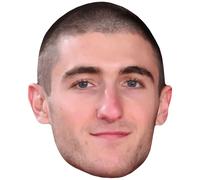 Jack Doohan (Stubble) Big Head. Máscara más grande que la vida.