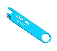 Jack - Enhebrador de agujas multifuncional, herramienta de enhebrado rápido de un segundo para coser a mano y a máquina, ranura guía de alta precisión, accesorio de costura ligero y duradero (1 unidad