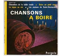jack gauthier - chansons à boire : chevaliers de la table ronde - la vigne au vin - boire un petit coup - les moines de saint-bernardin (45 tours)