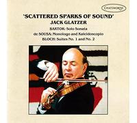 Jack Glatzer - Bloch;Suites 1 + 2 for Solo