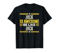 Jack Is Awesome Be Like Jack Camiseta Nombre Jack Camiseta