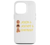 Jack & Janet & Chrissy Three's Company Roommate Faces Retro Carcasa para iPhone 13 Pro