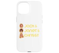 Jack & Janet & Chrissy Three's Company Roommate Faces Retro Carcasa para iPhone 15