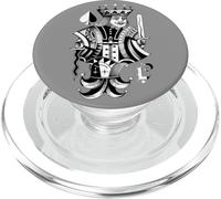 Jack Joker Juego de Cartas Blackwork PopSockets PopGrip para MagSafe