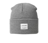 Jack & Jones Gorro de Punto Jaclong Noos Gorro de Punto, Gris, Talla única Hombre