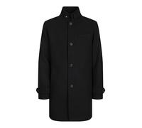 JACK & JONES Abrigo de lana Jjemelton Sn para hombre, Negro, S