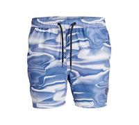JACK & JONES Bañador Digital Jpstfiji Jjswim para Hombre, Azul, L
