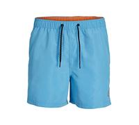 JACK & JONES Bañador para Hombre Jpstfiji Jjswim Solid Sn PS, Azul etéreo, 44 Grande