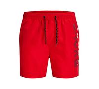 JACK & JONES Bañador para Hombre Jpstfiji Jjswim Solid Sn PS, Rojo Chino., 46 Grande