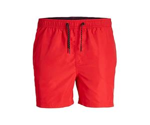 JACK & JONES Bañador para Hombre Jpstfiji Jjswim Solid Sn PS, Rojo Chino., 46 Grande