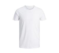 Jack & Jones Basic O-neck Tee S/S Noos Camiseta, Hombre, Blanco Optical White, L