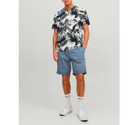 Jack & Jones Bermuda lisa de hombre. Azul 2XL
