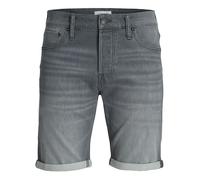Jack & Jones Bermuda vaquera de hombre con bolsillos y cierre con botón. Gris oscuro 2 - Medida 2