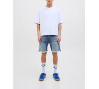 Jack & Jones Bermuda vaquera de hombre regular fit. Azul L