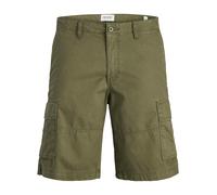 Jack & Jones Bermudas cargo de con bolsillos laterales de hombre. Verde 3