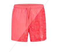 JACK & JONES Bermudas 'JPSTMaui' coral / rojo anaranjado M coral / rojo anaranjado