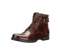 JACK & JONES Jfwalbany - Botas de piel para hombre, color antracita