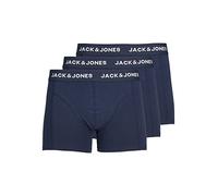 JACK&JONES Boxeur Homme M Bleu Marine 12171946 JACANTHONY Trunks 3 Pack Blue