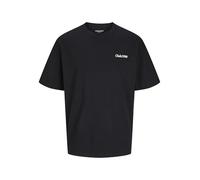 JACK & JONES Boy Gedruckt T-Shirt Junior Camiseta, Negro, 152 para Niños