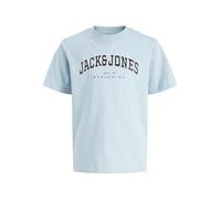 JACK & JONES Boy T-Shirt Logo T-Shirt Junior Jjecaleb Varsity tee SS O-Neck Noos Jnr Hombre (Pack de 1)