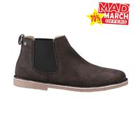 Jack&Jones Bravo Hombre Moda Ante de Diseño Informal Chelsea Botas Negras