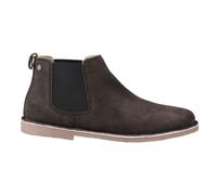 Jack&Jones Bravo Hombre Moda Ante de Diseño Informal Chelsea Botas Negras