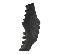 Jack & Jones Jacjens Sock 5 Pack Noos Calcetines, Hombre, Gris Dark Grey Melange, Talla única