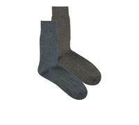 JACK & JONES Calcetines Jac Premium para hombre, 2 unidades, beige, Talla única