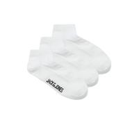JACK & JONES Jaclouis Dongo-Calcetines (3 Unidades), Blanco/Pack:White-White, Talla única para Hombre