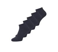 JACK & JONES Calcetines para hombre. Azul marino/detalles: azul marino blazer - azul marino - azul marino blazer - azul marino Talla única