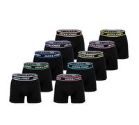 JACK & JONES Calzoncillo boxer aqua / marrón rojizo / albaricique / rojo / negro L EUR