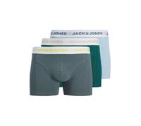 JACK & JONES Calzoncillo boxer 'JACDEAN' zafiro / menta / pino / blanco S zafiro / menta / pino / blanco
