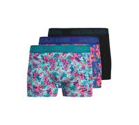 JACK & JONES Calzoncillo boxer 'JACEXOTIC LEAVES' azul / menta / rosa claro / negro XXL azul / menta / rosa claro / negro
