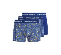 JACK & JONES Calzoncillo boxer 'JACKEVIN' azul oscuro / dorado / blanco M EUR