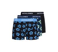JACK & JONES Calzoncillo boxer 'JACMAUDO' navy / azul oscuro / verde claro / negro L navy / azul oscuro / verde claro / negro
