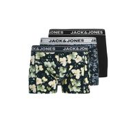 JACK & JONES Calzoncillo boxer 'JACRAY' navy / verde claro / negro XXL navy / verde claro / negro