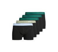 JACK & JONES Calzoncillo boxer 'JACWesley' azul claro / caqui / verde oscuro / negro XL EUR