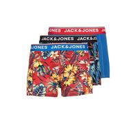 JACK & JONES Calzoncillo boxer 'JJAzores' azul / rojo / negro / blanco L azul / rojo / negro / blanco