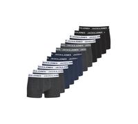 JACK & JONES Calzoncillo boxer marino / gris / negro / blanco M EUR