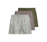 JACK & JONES Calzoncillo boxer 'Milano' taupe / oliva / verde oscuro M taupe / oliva / verde oscuro
