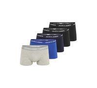 JACK & JONES Calzoncillo boxer navy / azul real / gris claro / negro / blanco M navy / azul real / gris claro / negro / blanco