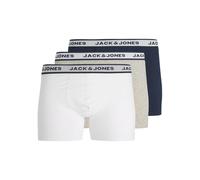 JACK & JONES Calzoncillo boxer navy / gris claro / negro / blanco M navy / gris claro / negro / blanco