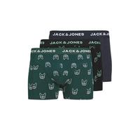 Jack & Jones Calzoncillos Jacdenim para Hombre, 3 Unidades, Azul Marino, M